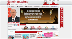 Desktop Screenshot of fatih.bel.tr