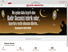 Tablet Screenshot of fatih.bel.tr
